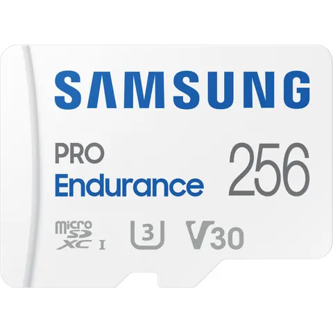 Samsung PRO Endurance MicroSDHC 256GB Kit – Bild 2
