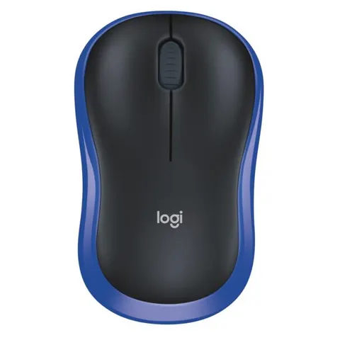 Logitech M185 kabellose Maus - blau – Bild 3