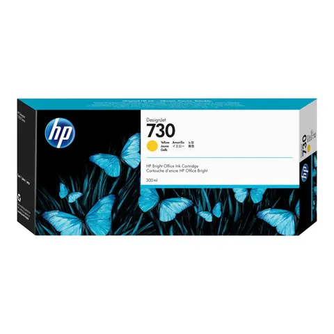 HP 730 Gelb Tintenpatrone 300ml – Bild 4