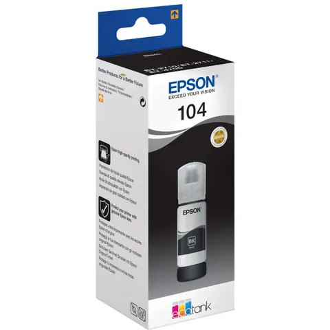 Epson 104 (C13T00P140) - Schwarz - Druckerpatrone – Bild 4