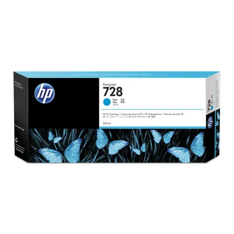HP 728 300-ml Cyan – Bild 4