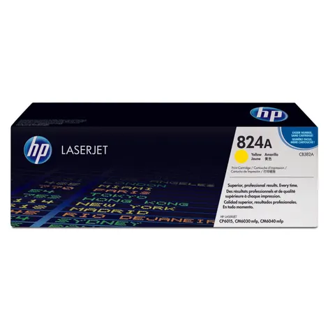 HP 824A (CB382A) - Gelb - Toner – Bild 2