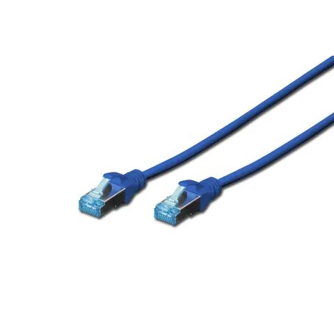 DIGITUS Patchkabel Premium, Kat. 5e, SF/UTP, 5,0 m, blau – Bild 3