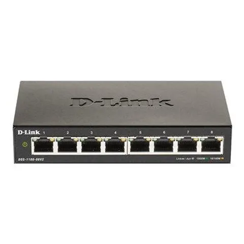 Switch D-Link DGS-1100-08V2/E 5 GE retail – Bild 3
