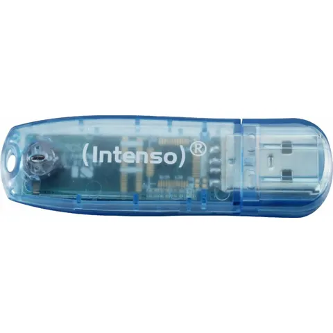 Intenso Rainbow Line 4 GB - Blau – Bild 3