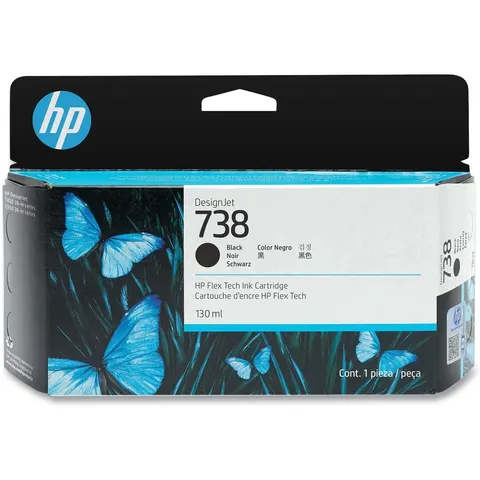 HP 738 (498N4A) - Schwarz - Druckerpatrone – Bild 4