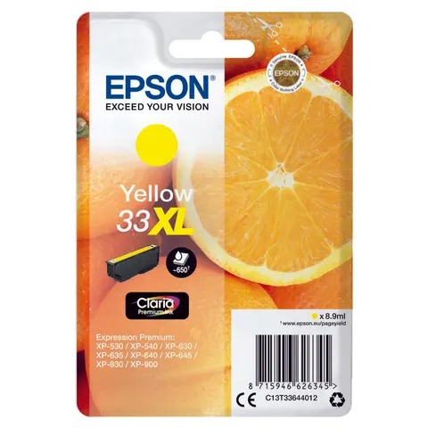 EPSON 3LB Singlepack Yellow 33XL Claria – Bild 3