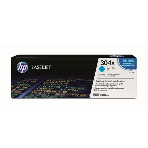 HP 304A (CC531A) - Cyan - Toner – Bild 4