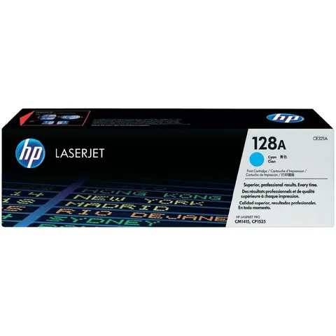 HP 128A (CE321A) - Cyan - Toner – Bild 2