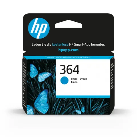 HP 364 (CB318EE) - Cyan - Druckerpatrone – Bild 2