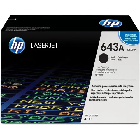 HP 643A (Q5950A) - Schwarz - Toner – Bild 4