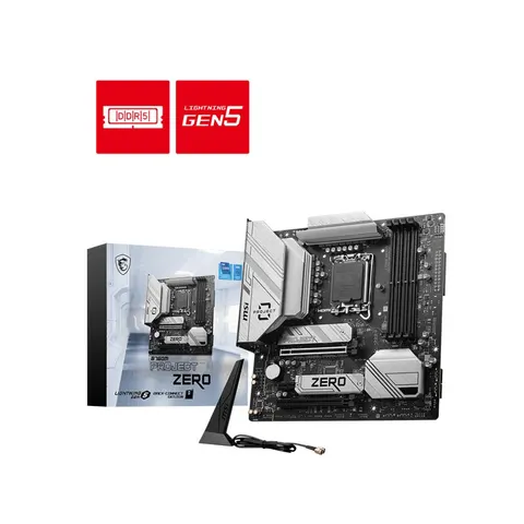 MSI B760M Project Zero – Schwarz – Bild 4