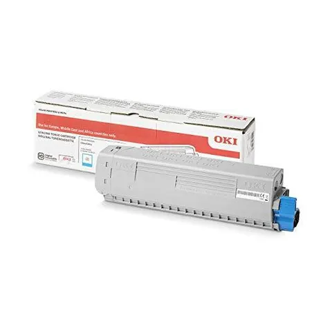 Oki 46861307 - Cyan - Toner – Bild 2