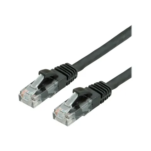 VALUE UTP Patchkabel CAT6/Kl.E, schwarz, 2 m – Bild 2