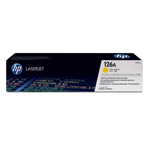 HP 126A (CE312A) - Gelb - Toner – Bild 4