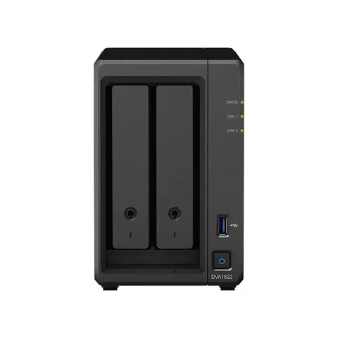 Synology DVA1622 DESKTOP-NVR 2bay KI – Bild 2