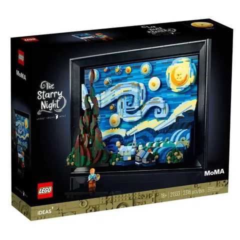 LEGO Ideas Vincent van GoghThe Starry Night – Bild 2
