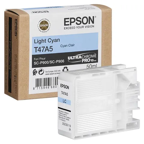 Epson T47A5 - Hellcyan - Druckerpatrone – Bild 3