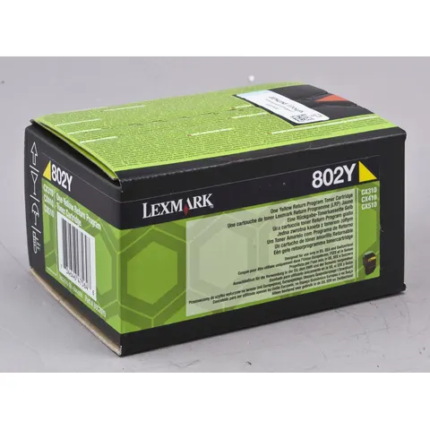 Lexmark 802Y toner cartridge – Bild 3
