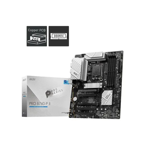 MSI PRO B760-P II – Schwarz – Bild 3