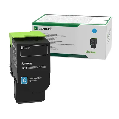 Lexmark 782C (78C20C0) - Cyan - Toner – Bild 3