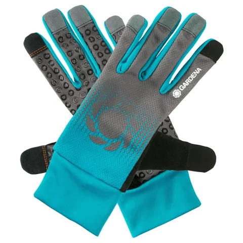 GARDENA Gartenhandschuhe 9 anthrazit, türkis – Bild 3