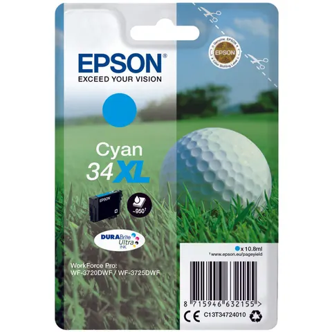 EPSON 2LB Singlepack 34XL Cyan – Bild 4