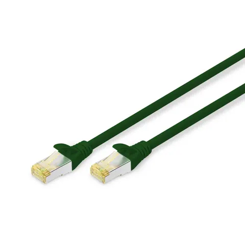 DIGITUS Patchkabel, Kat. 6A, S/FTP, 10,0 m, grün – Bild 3