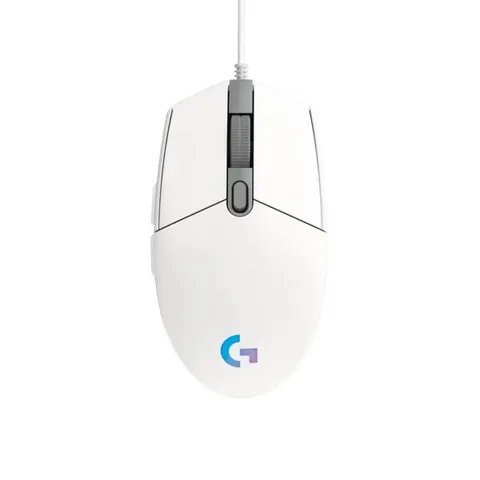 Logitech G 910-005797 mouse – Weiß – Bild 2