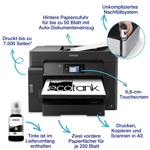 EPSON EcoTank ET-M16600 A3+ Inkjet – Bild 2