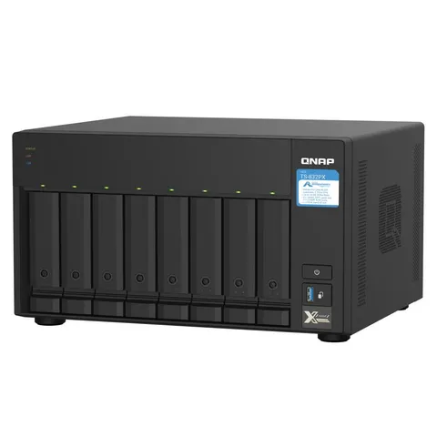 QNAP TS-832PX – Schwarz – Bild 2