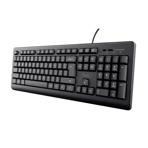 Trust TK-150 keyboard – Schwarz – Bild 3
