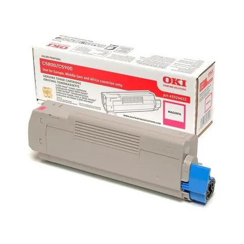 Oki 43324422 - Magenta - Toner – Bild 1
