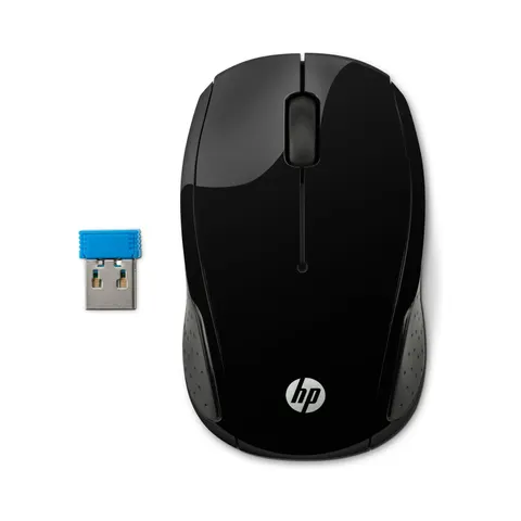 HP 200 Wireless Maus schwarz – Bild 2