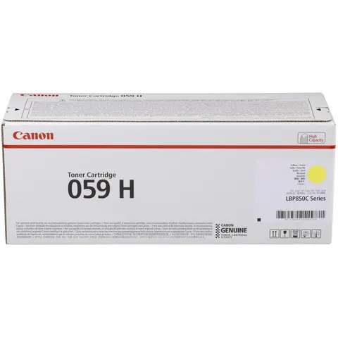 Toner 059H Gelb, 13.500 Seiten - Canon Gold Partner – Bild 4