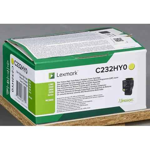 LEXMARK C232HY0 Yellow High Yield Return – Bild 3