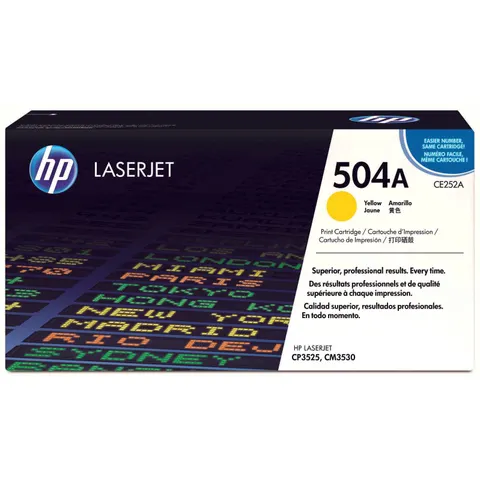 HP 504A (CE252A) - Gelb - Toner – Bild 5
