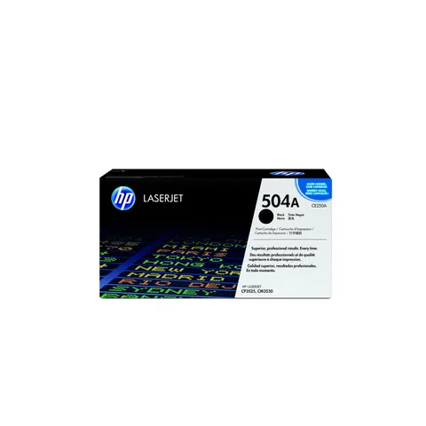 HP 504A (CE250A) - Schwarz - Toner – Bild 4