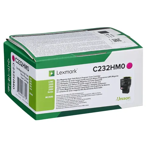 Lexmark C232HM0 toner cartridge – Bild 3