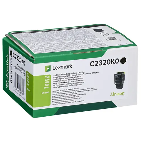 Lexmark C2320K0 - Schwarz - Toner – Bild 3