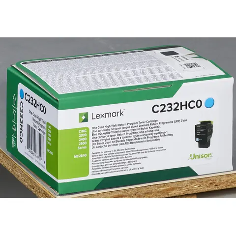 LEXMARK C232HC0 Cyan High Yield Return – Bild 3
