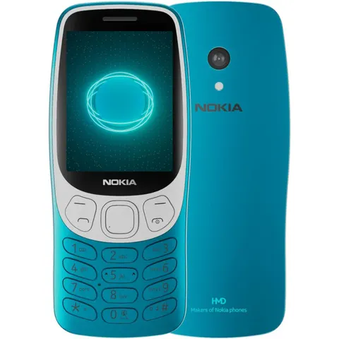 SIM Free Nokia 3210 Mobile Phone - Scuba Blue – image 2