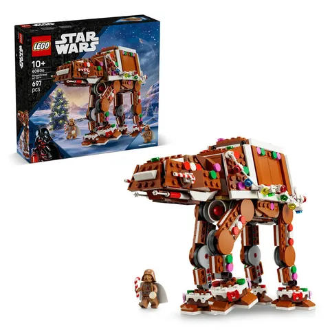 LEGO Gingerbread AT AT with minifigure – image 2