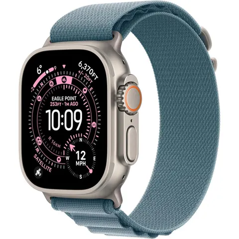 Apple Watch Ultra 3 GPS+Cell 49mm Light Blue Alpine Loop - M – Blue Medium – image 2