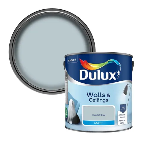 Dulux Matt Coastal Grey 2.5L – image 2