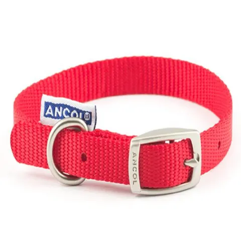 Ancol Viva Collar Red 20-26cm Size 1 – image 2