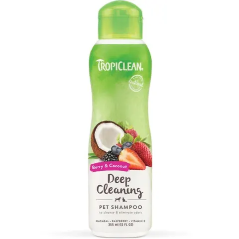 TropiClean Deep Cleansing Shampoo for Pets 355ml – image 2