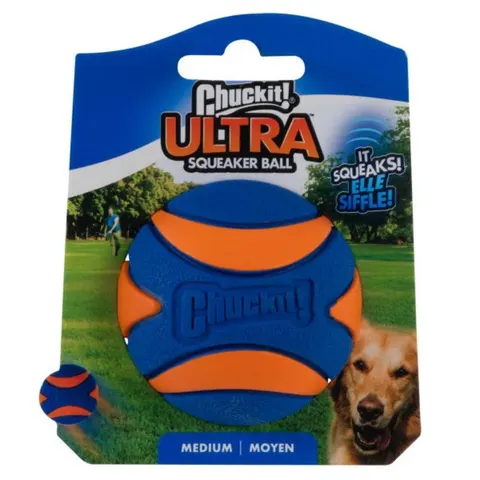 Chuckit Ultra Squeaker Ball Dog Toy - Medium – image 2