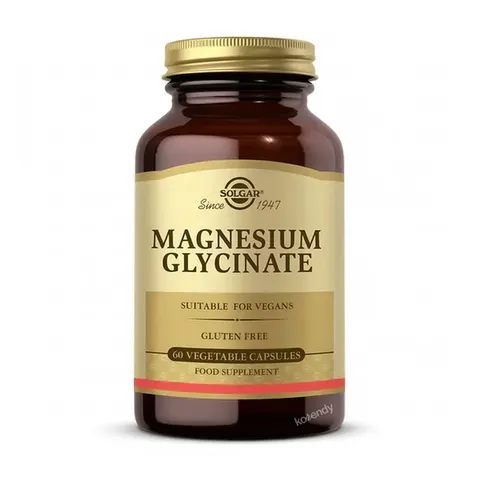 Solgar Magnesium Glycinate, 60 Vegetable Capsules – image 2