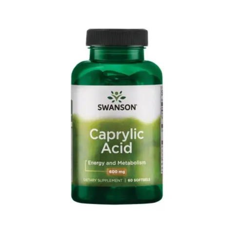 Caprylic Acid, 600mg - 60 softgels – image 2